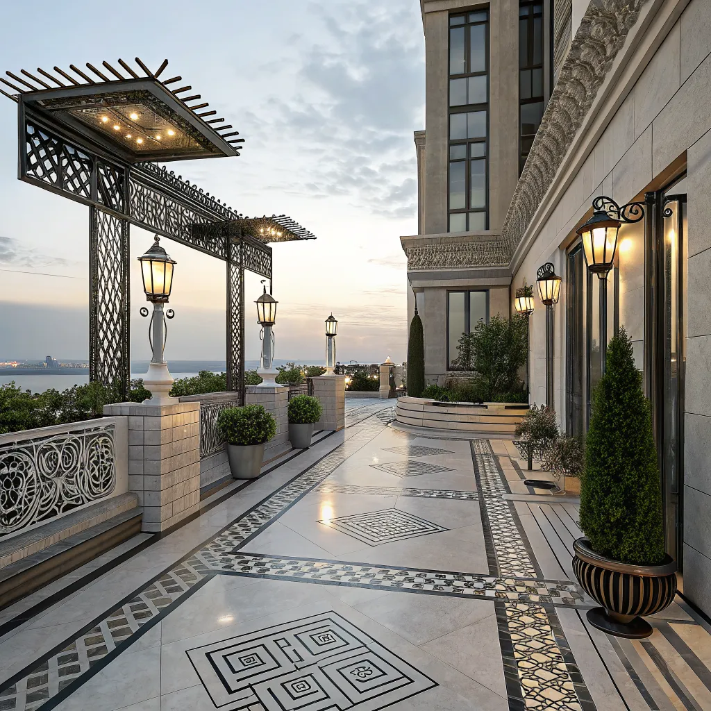 Art Deco Patio