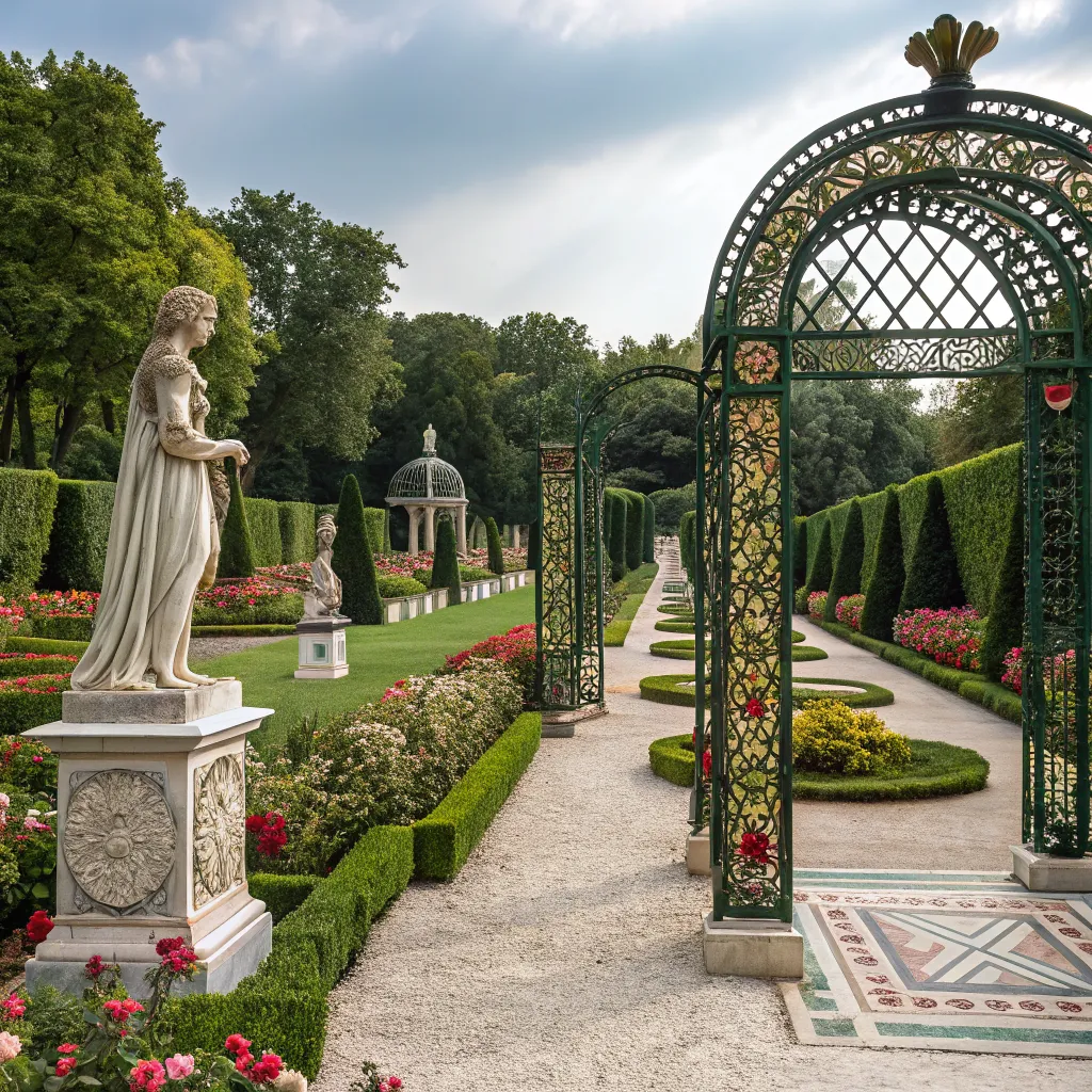 Luxury Art Deco Garden