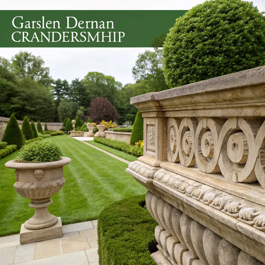 Garden craftsmanship detail